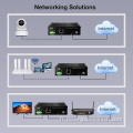 Din Rail Fibre SFP Up UpLink Gigabit Ethernet Interrupteur